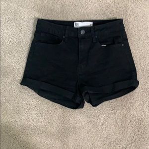Tillys size 3 Jean shorts black